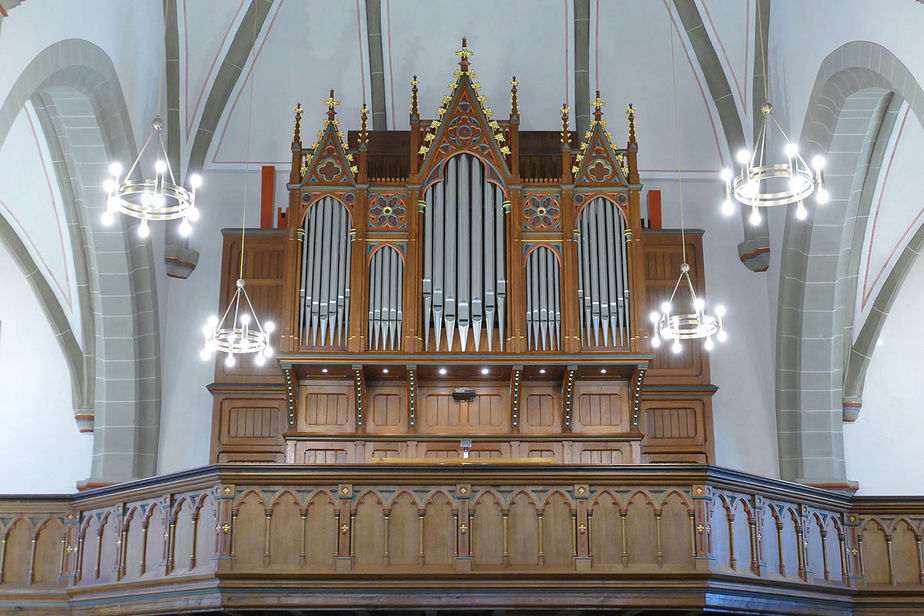 Die neue "Lötzerich" Orgel in der Naumburger Stadtpfarrkirche